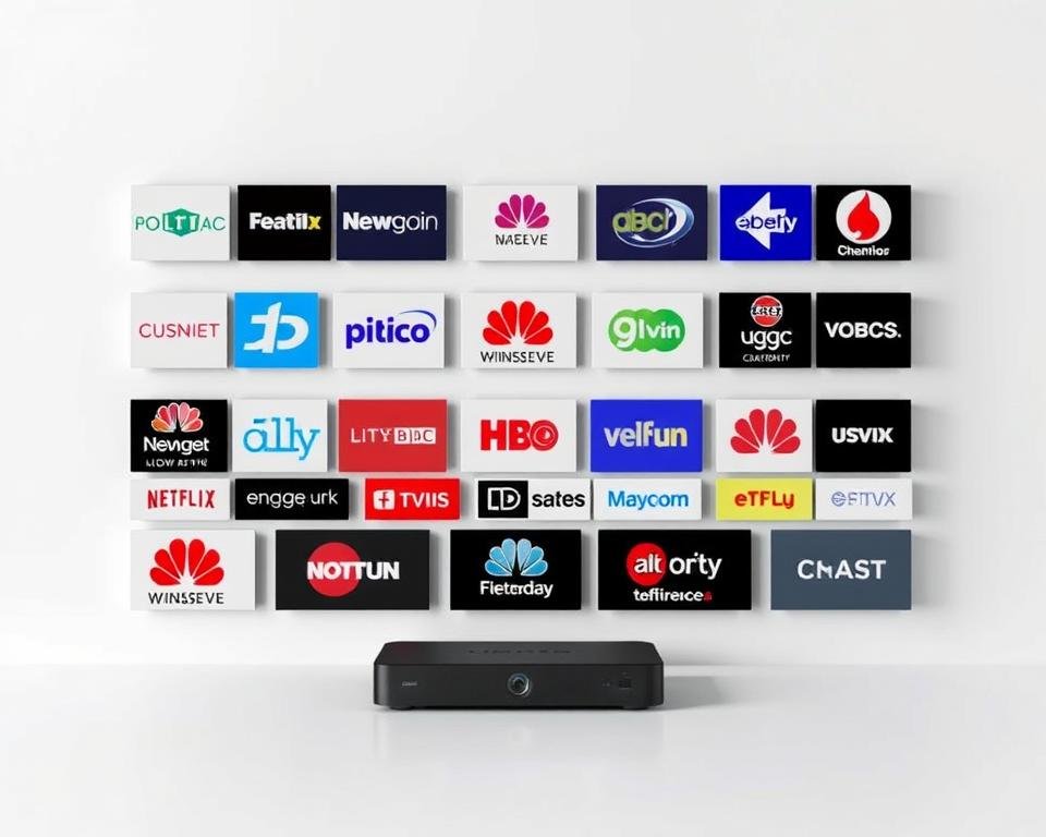 A comprehensive array of USA television channels, presented in a clean and organized manner. The image showcases a meticulously designed grid layout, with each channel logo prominently displayed against a crisp, neutral background. The lighting is soft and evenly distributed, creating a professional and visually appealing composition. The channels are arranged in a visually striking manner, with a harmonious color palette that complements the overall aesthetic. The perspective is slightly elevated, allowing for a clear and unobstructed view of the entire lineup. The mood is one of sophistication and attention to detail, reflecting the premium quality of the Xtreme HD IPTV USA service. A comprehensive array of USA television channels, presented in a clean and organized manner. The image showcases a meticulously designed grid layout, with each channel logo prominently displayed against a crisp, neutral background. The lighting is soft and evenly distributed, creating a professional and visually appealing composition. The channels are arranged in a visually striking manner, with a harmonious color palette that complements the overall aesthetic. The perspective is slightly elevated, allowing for a clear and unobstructed view of the entire lineup. The mood is one of sophistication and attention to detail, reflecting the premium quality of the Xtreme HD IPTV USA service.