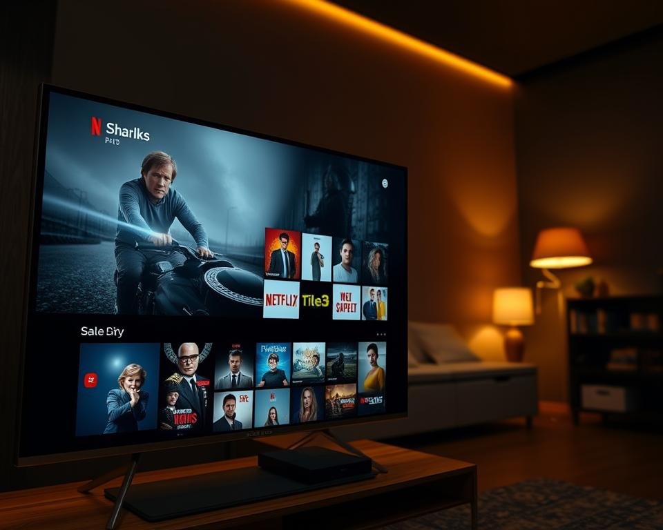 A sleek and modern IPTV service interface, showcasing a wide selection of on-demand content. In the foreground, a large television screen displays a crisp, high-definition movie or TV series, with a clean and intuitive user interface overlaying the scene. The middle ground features a collection of movie and TV show thumbnails, neatly organized and easily navigable. In the background, a dimly lit room with warm lighting creates a cozy and immersive viewing environment, hinting at the reliable and seamless entertainment experience the IPTV service provides. The overall scene conveys a sense of quality, accessibility, and the vast array of on-demand content available to USA users. A sleek and modern IPTV service interface, showcasing a wide selection of on-demand content. In the foreground, a large television screen displays a crisp, high-definition movie or TV series, with a clean and intuitive user interface overlaying the scene. The middle ground features a collection of movie and TV show thumbnails, neatly organized and easily navigable. In the background, a dimly lit room with warm lighting creates a cozy and immersive viewing environment, hinting at the reliable and seamless entertainment experience the IPTV service provides. The overall scene conveys a sense of quality, accessibility, and the vast array of on-demand content available to USA users.