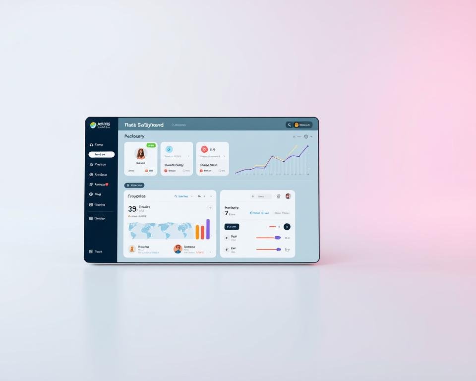 A sleek and modern user interface design, featuring a clean and minimalist layout. In the foreground, a responsive and intuitive dashboard showcases various tools and functionalities, with clear icons and easy-to-navigate menus. The middle ground depicts a smooth, interactive user journey, where users can seamlessly access and manipulate content through intuitive gestures and touch interactions. The background showcases a subtle, elegant color scheme and soft, ambient lighting, creating a visually pleasing and calming atmosphere. The entire composition conveys a sense of efficiency, simplicity, and user-centric design, perfect for illustrating the "User Experience and Interface" section of the article. A sleek and modern user interface design, featuring a clean and minimalist layout. In the foreground, a responsive and intuitive dashboard showcases various tools and functionalities, with clear icons and easy-to-navigate menus. The middle ground depicts a smooth, interactive user journey, where users can seamlessly access and manipulate content through intuitive gestures and touch interactions. The background showcases a subtle, elegant color scheme and soft, ambient lighting, creating a visually pleasing and calming atmosphere. The entire composition conveys a sense of efficiency, simplicity, and user-centric design, perfect for illustrating the "User Experience and Interface" section of the article.